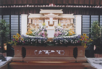 特定⾮営利活動法⼈ ふくおか県⺠葬祭の葬儀施行例1